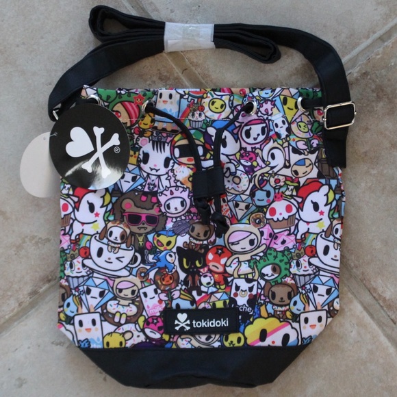 tokidoki Handbags - Tokidoki Characters Small Duffle Bag 11” x 6.5”